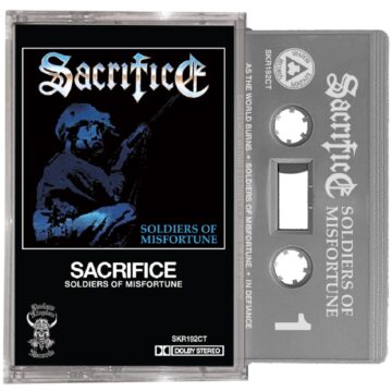 Cover for Sacrifice - Soldiers Of Misfortune (Cassette)