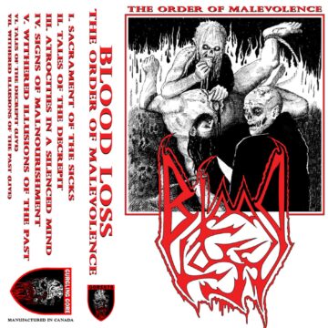 Cover for Blood Loss - The Order of Malevolence (Cassette)