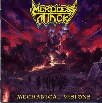 Cover for Merciless Attack - Mechanical Visions