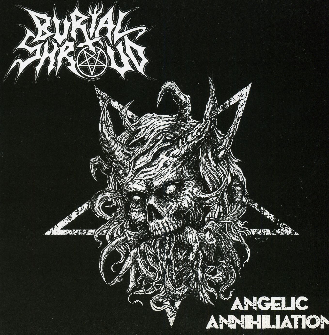 Cover for Burial Shroud - Angelic Annihilation