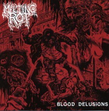 Cover for Melting Rot - Blood Delusions