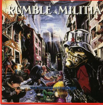 Cover for Rumble Militia - Stop Violence And Madness - The Rumble Archives Vol. 3