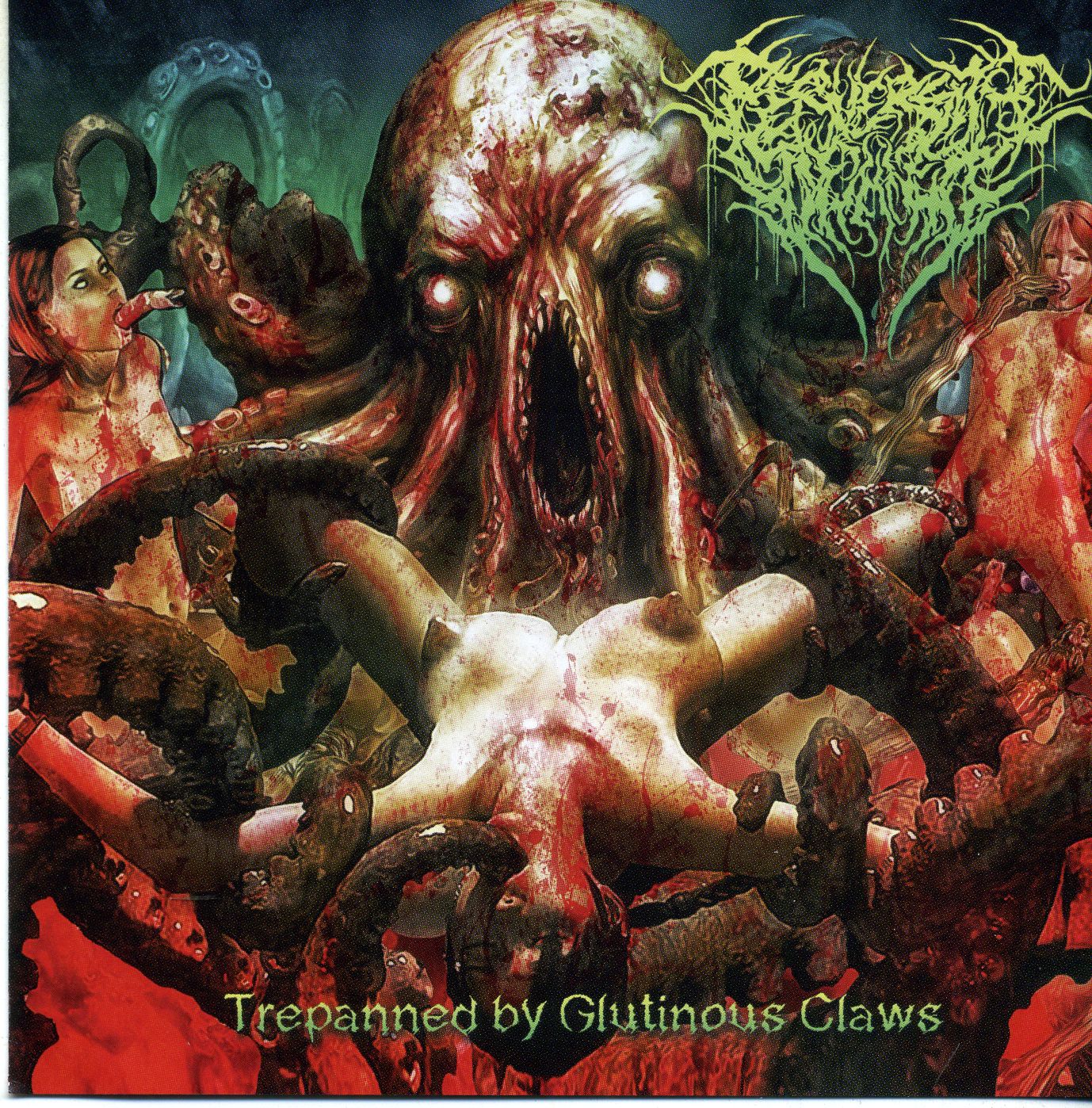 Cover for Perversity Denied - Trepanned by Glutinous Claws
