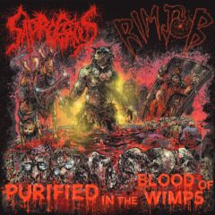 Cover for Saprogenous / Rimjob - Purified In The Blood Of Wimps