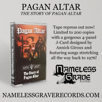 Cover for Pagan Altar - The Story of Pagan Altar (Cassette)