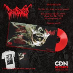 Promo graphic for Disgorged LP