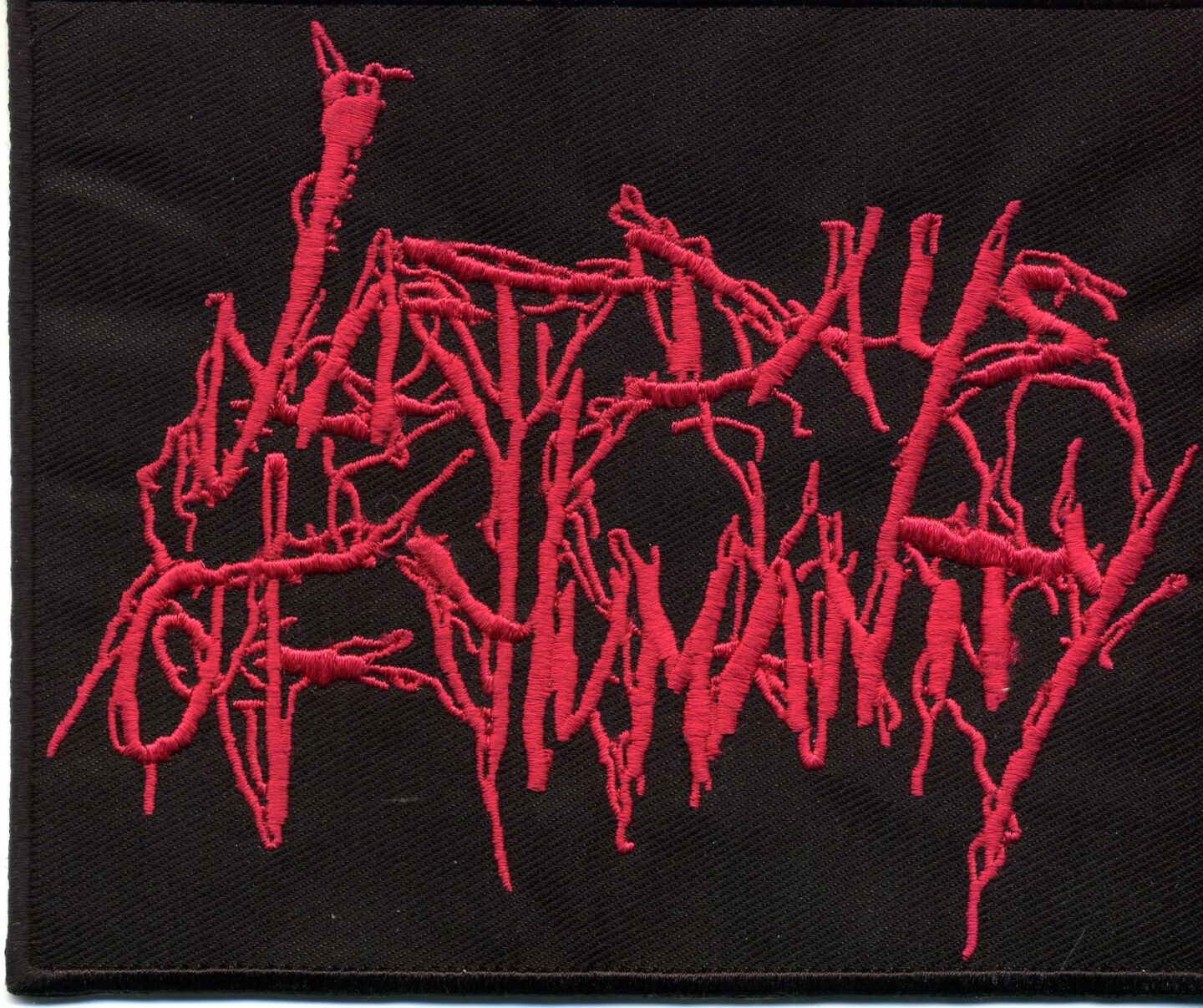 Last Days Of Humanity Logo Patch CDN Records Shop Last days of humanity logo patch cdn records shop