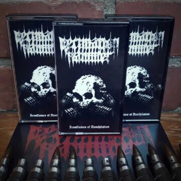 Cover for Decimation Hammer - Ironflames of Annihilation (Cassette)