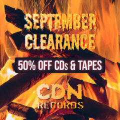 Promo graphic for September Clearance