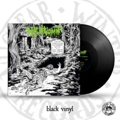 Cover for Witch Vomit - The Webs of Horror (Black LP)