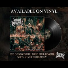 Inhuman Depravation - Servants of Supremacy (12" Black)