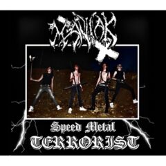 Cover for Maniak - Speed Metal Terrorist (12" Black)