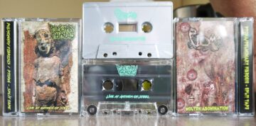Pulmonary Fibrosis / PTOMA - Molten Abomination / Live At Anthem Of Steel (Cassette)