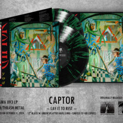 Captor - Lay It To Rest (2LP - Black-Green Splatter)