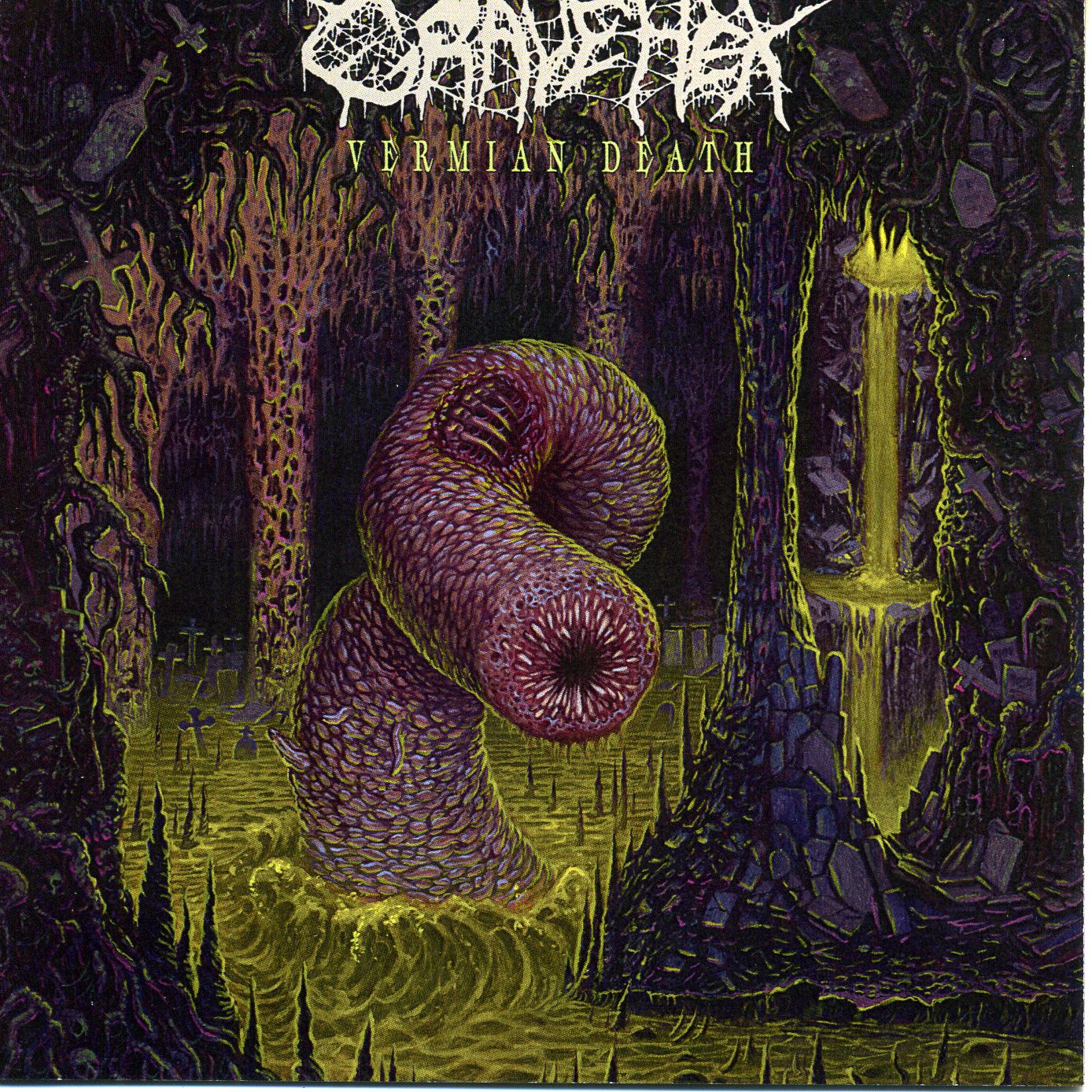 The Human Condition / The River - Split CD Grave Hex - Vermian Death