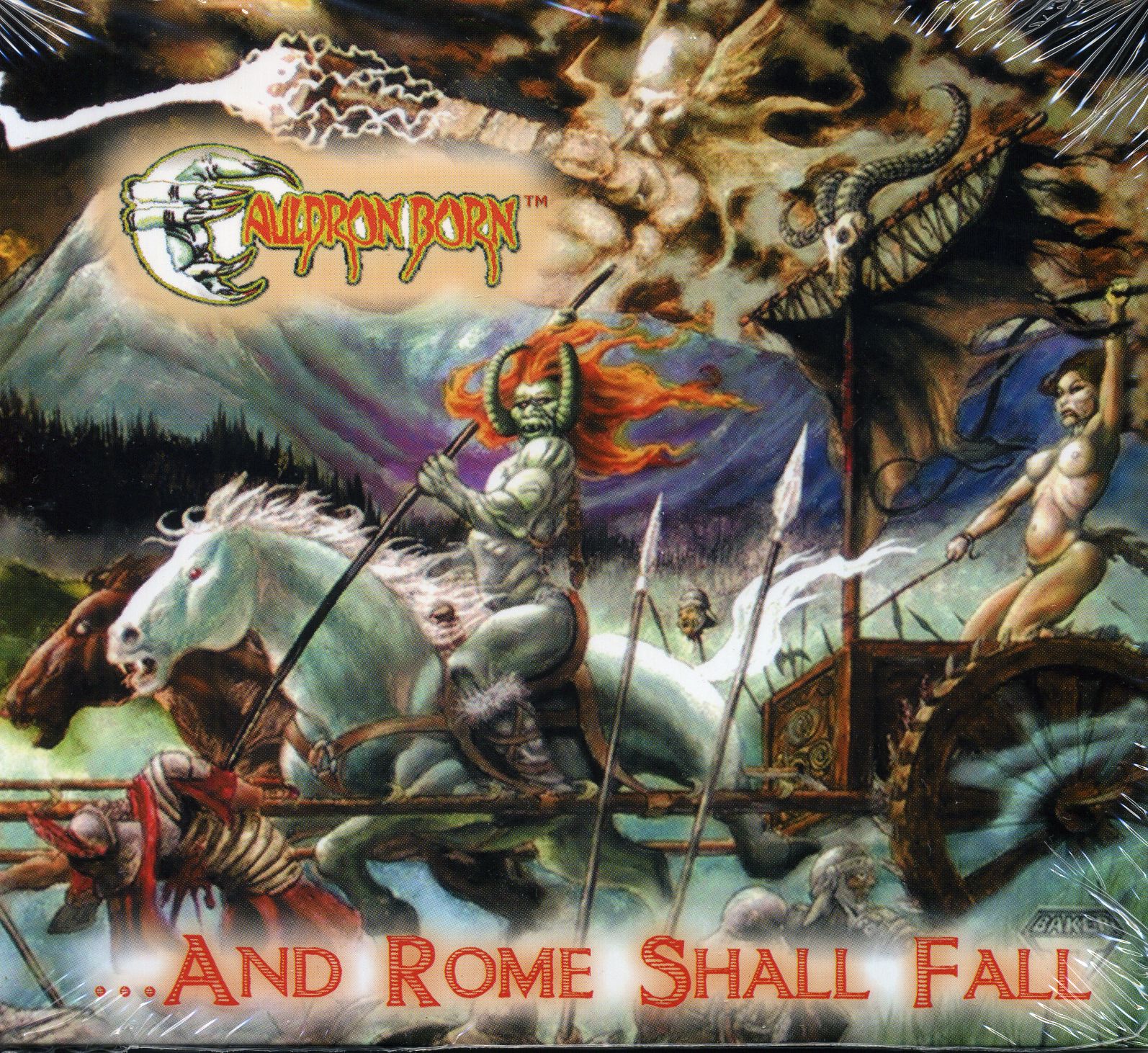 Grave Ghoul - Gruesome And Macabre (Cassette) Cauldron Born - ...And Rome Shall Fall (Digi Pak)