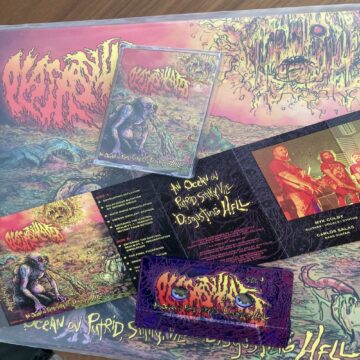 Plasmodulated - An Ocean ov Putrid, Stinky, Vile, Disgusting Hell (Cassette) Cover for Plasmodulated - An Ocean ov Putrid, Stinky, Vile, Disgusting Hell (Cassette)