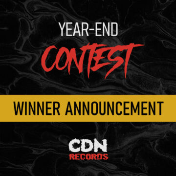 Banner for winner announcement