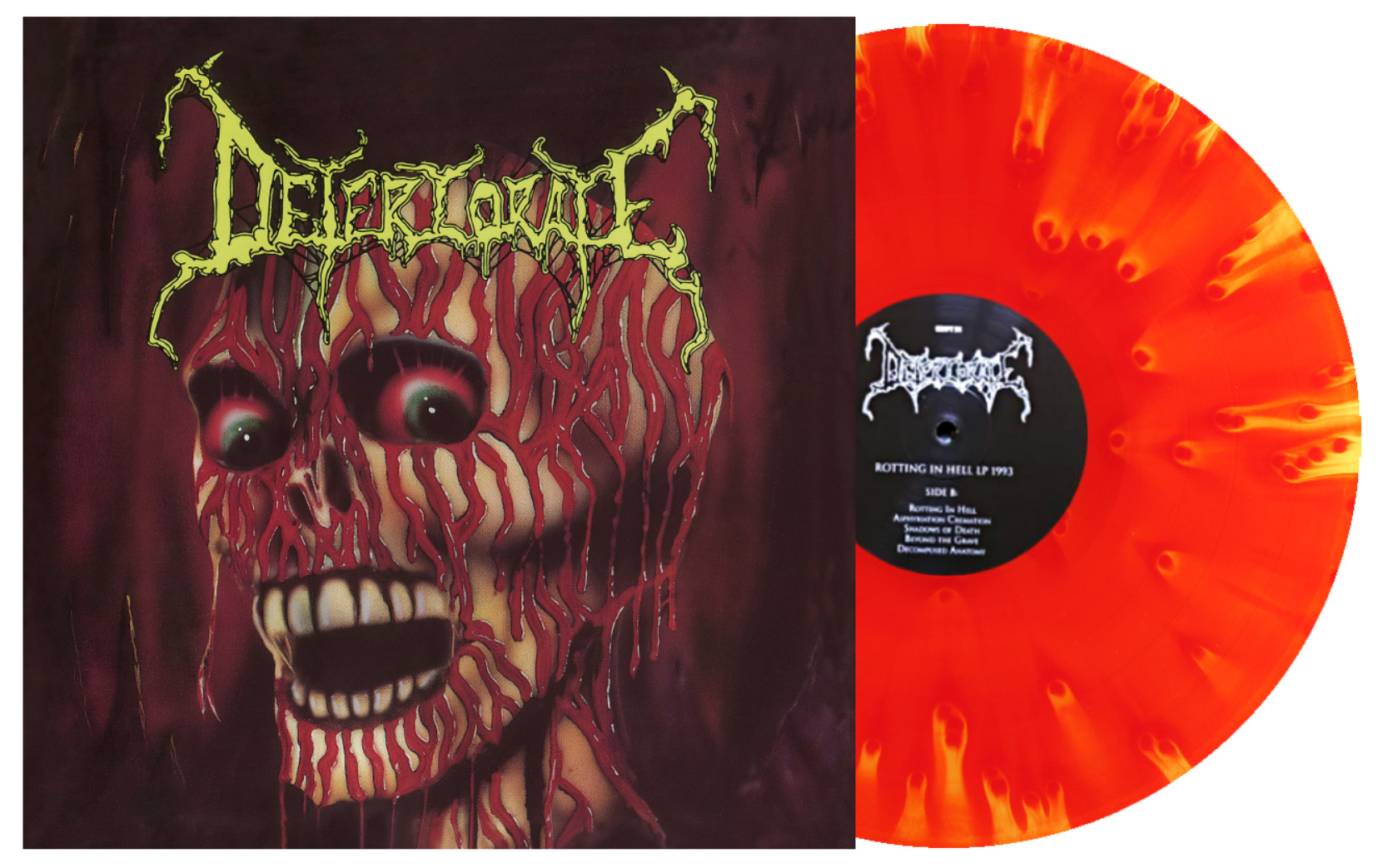 Deteriorate - Rotting In Hell (LP - Classic Edition, Hellfire) Deteriorate - Rotting In Hell (LP - Classic Edition, Hellfire)
