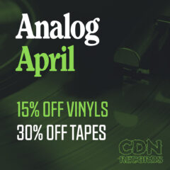 Promo graphic for Analog April